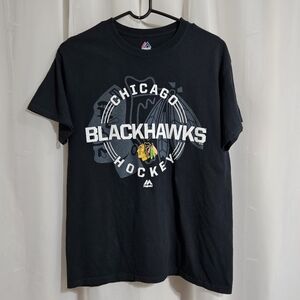 Majestic - NHL Chicago Blackhawks Short Sleeve Crewneck Hockey Tee